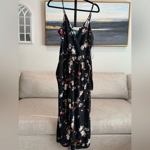 Kaileigh knit crop jumpsuit size large